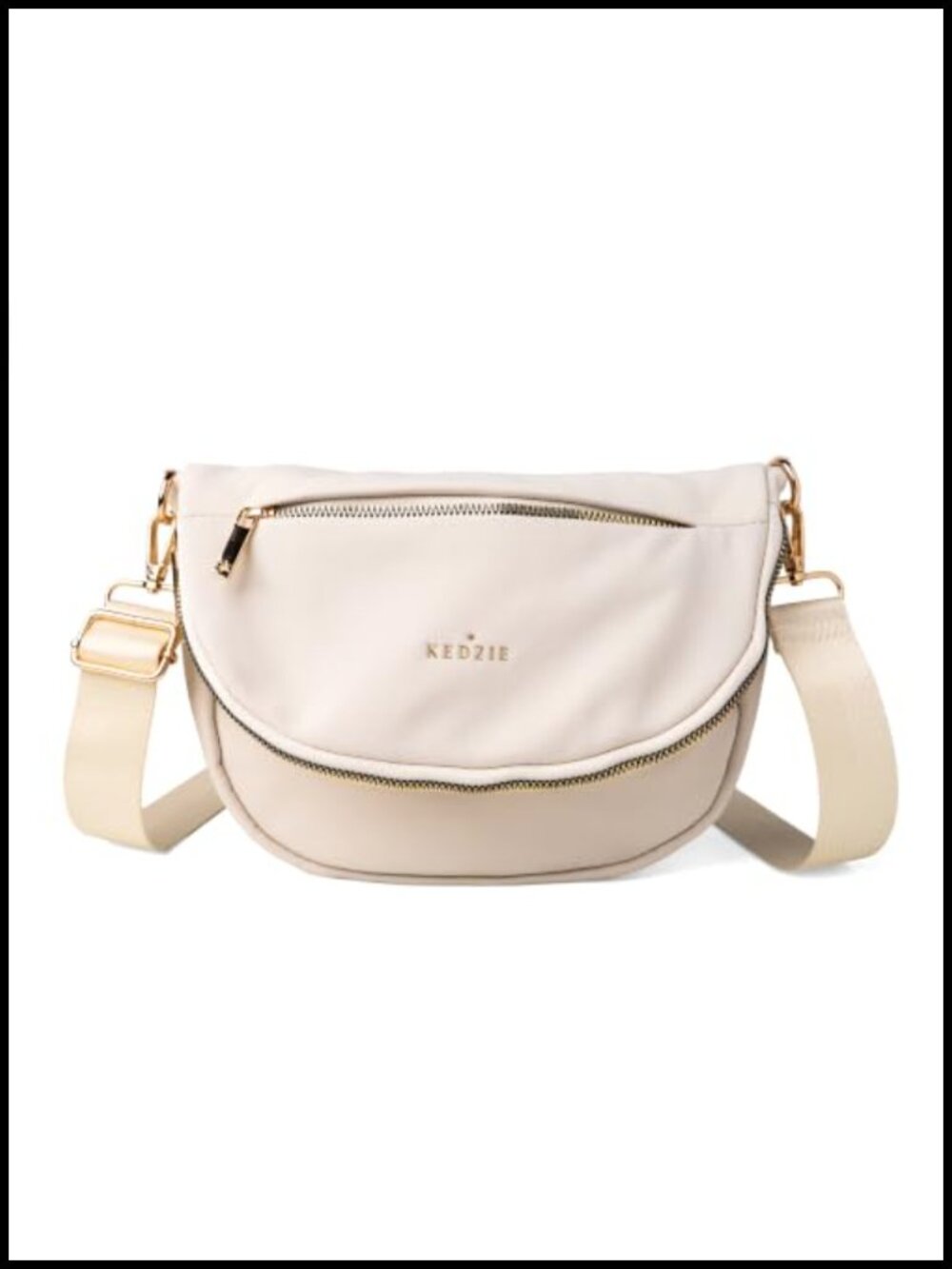 KEDZIE Quinn Woven Crossbody Bag Everyday Purse Adjustable Strap Women